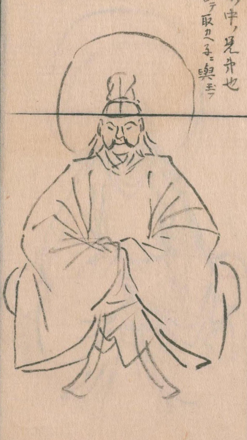 イクツヒコネ（『神仏図会』）