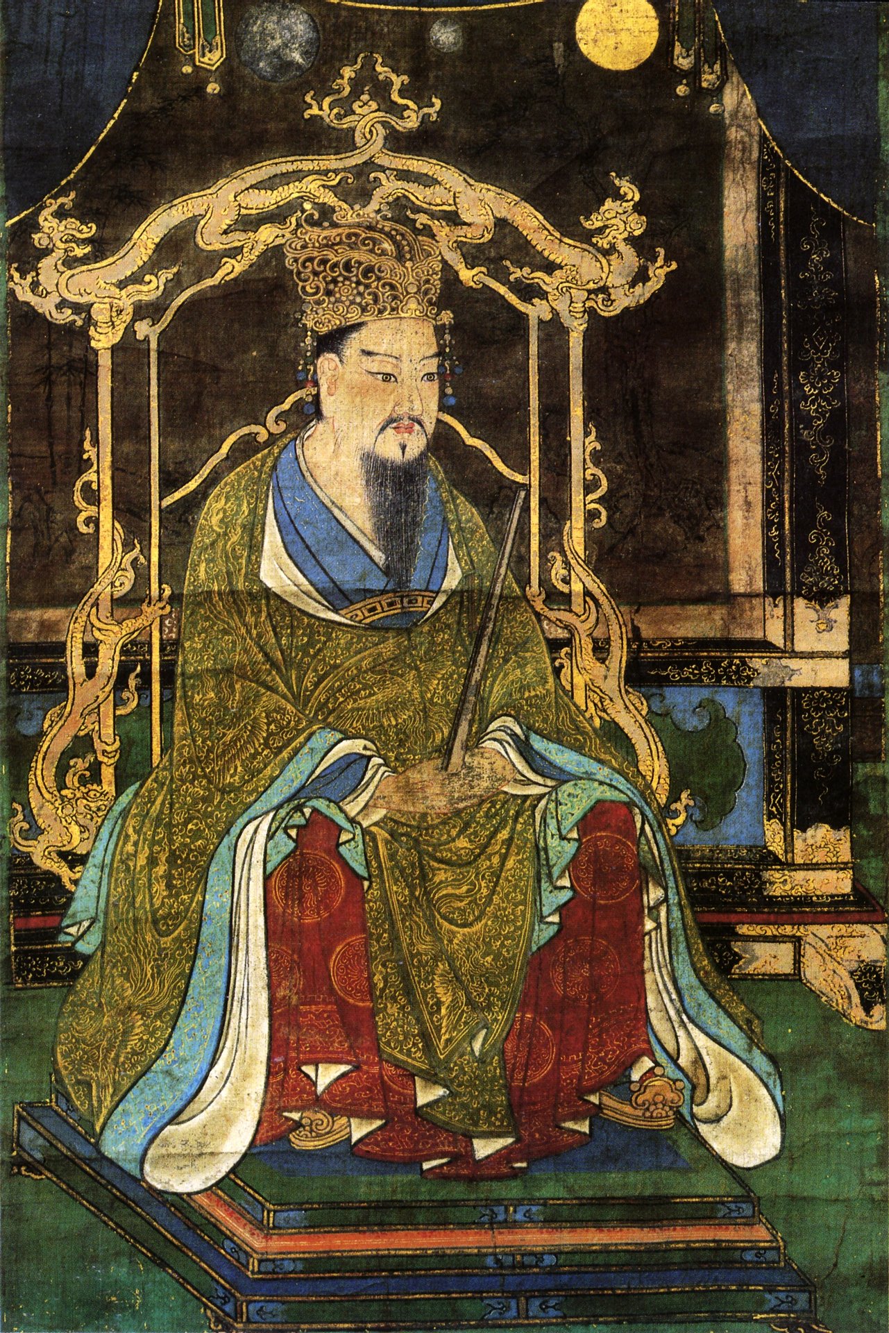 桓武天皇像（延暦寺）