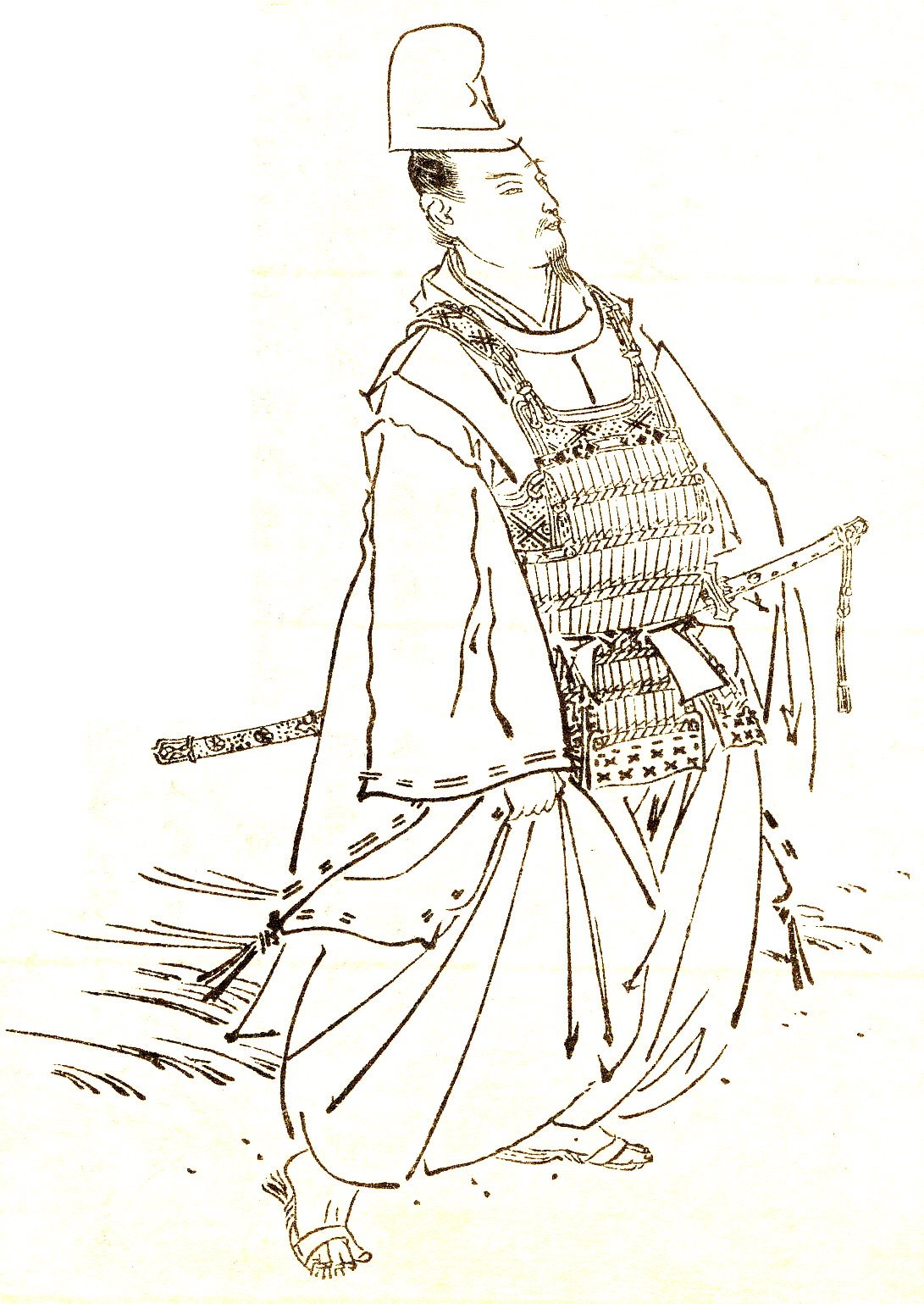 花山院師賢（『前賢故実』）