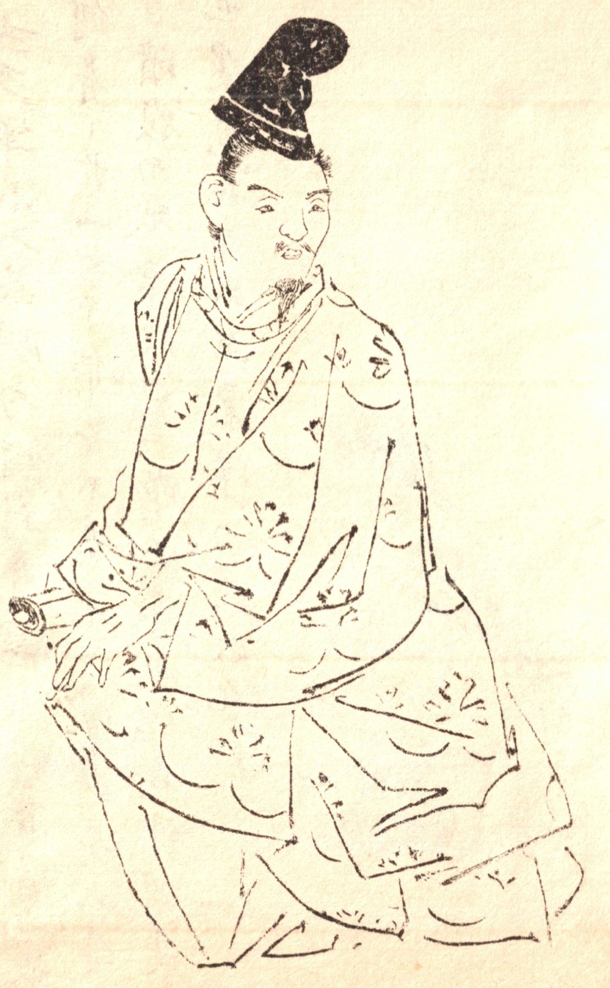 清原頼業(『前賢故実』)