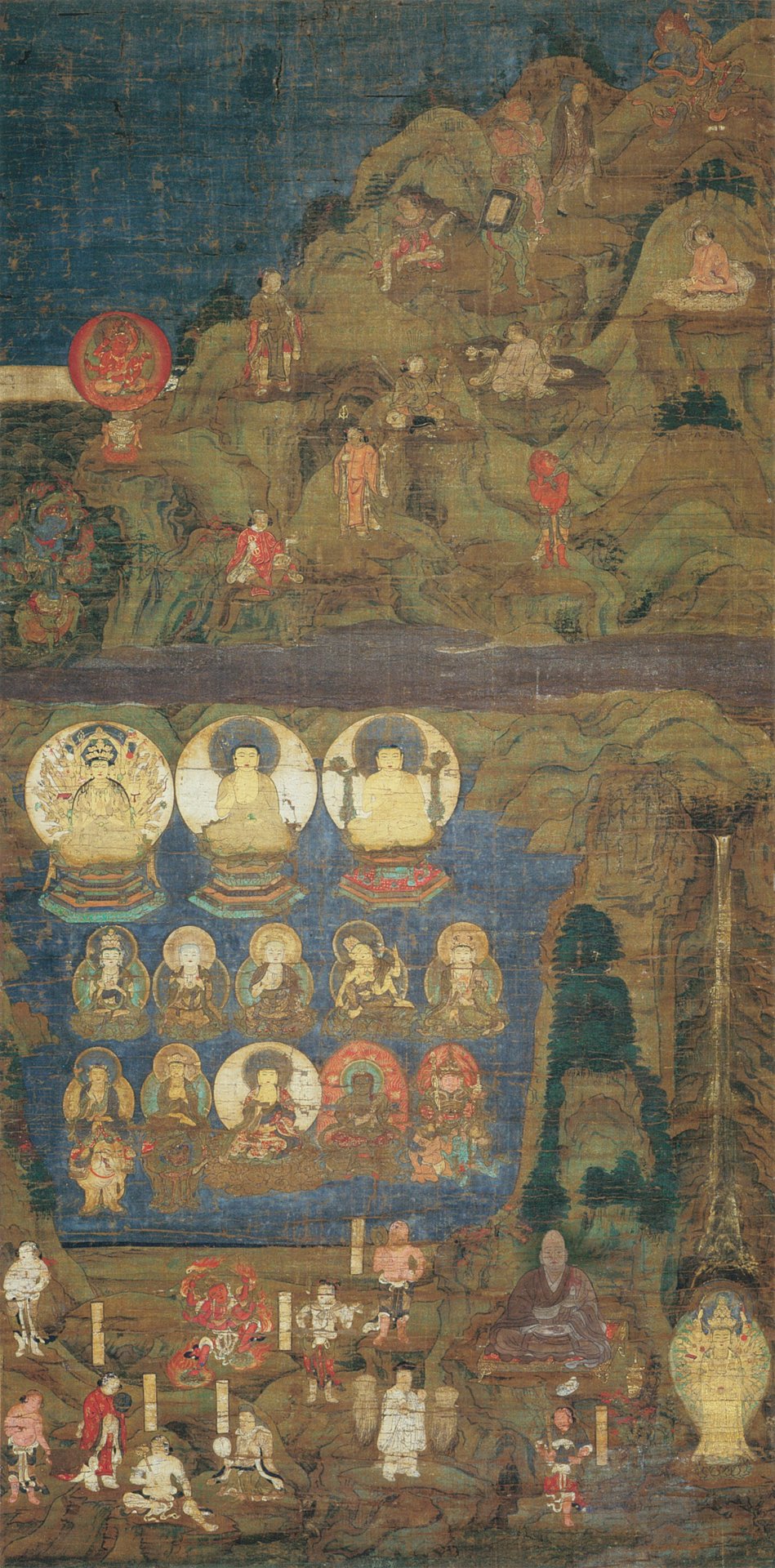 熊野本地仏曼荼羅図(聖護院)
