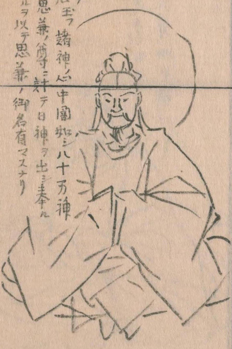 思金神（『神仏図会』）