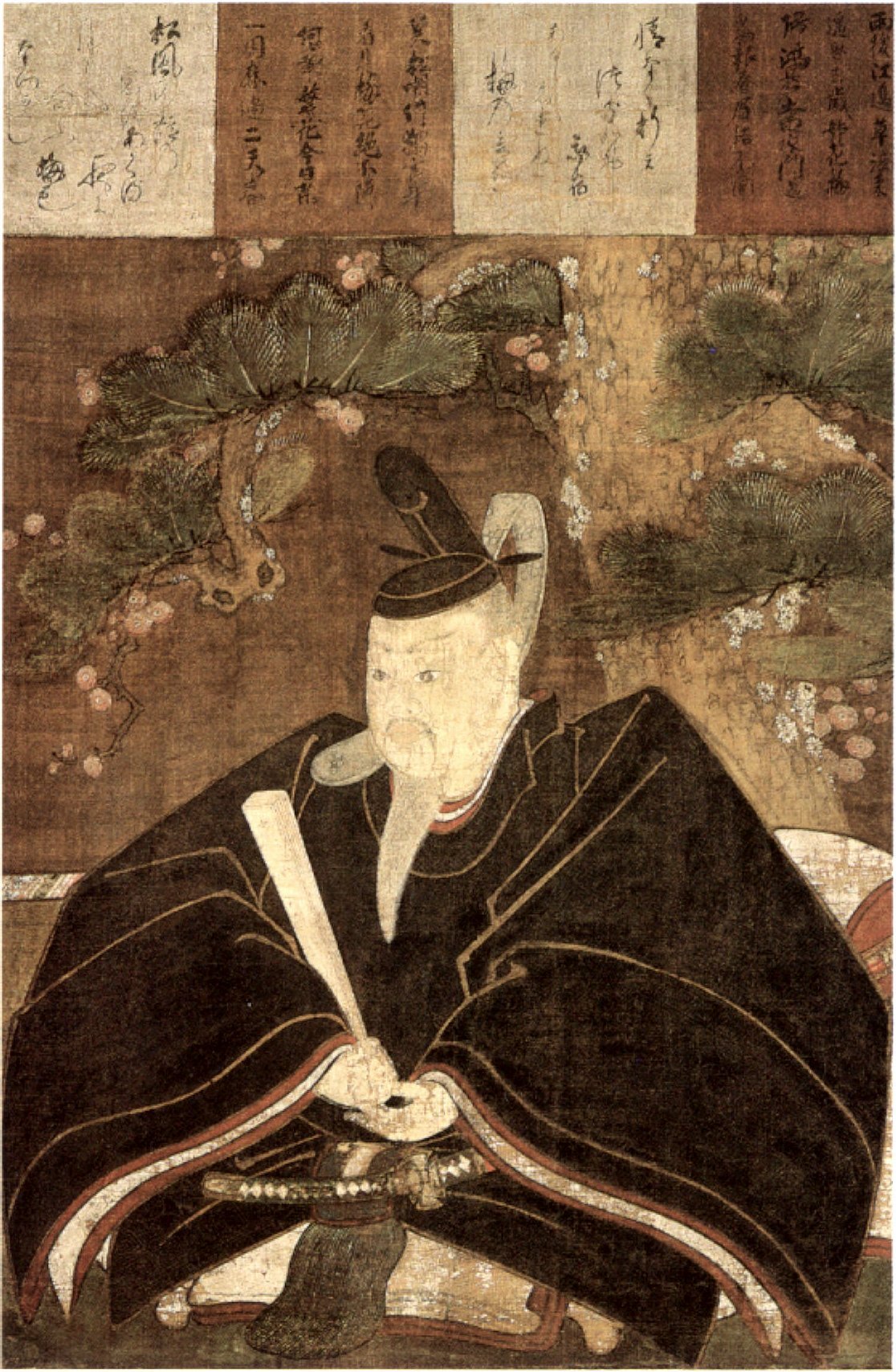 菅原道真像(ホノルル美術館)
