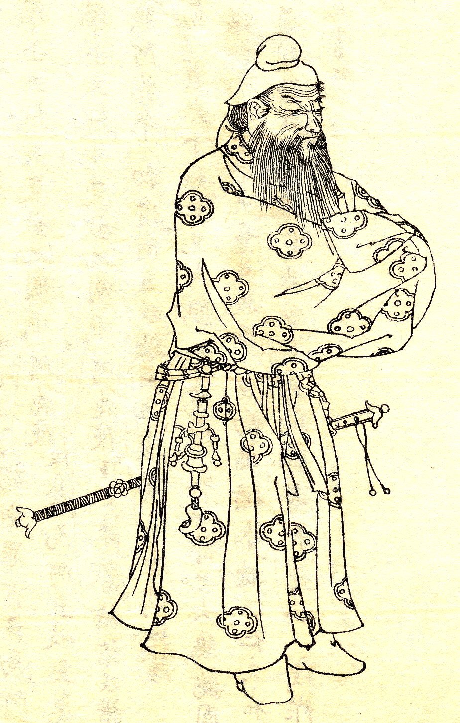 武内宿禰(『前賢故実』)