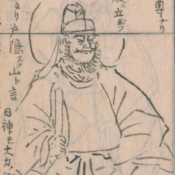 天手力男神（『神仏図会』）