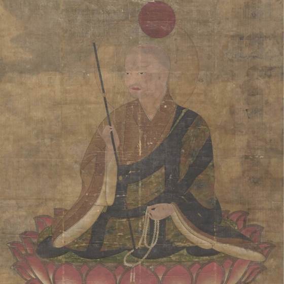 僧形八幡神像（神護寺）
