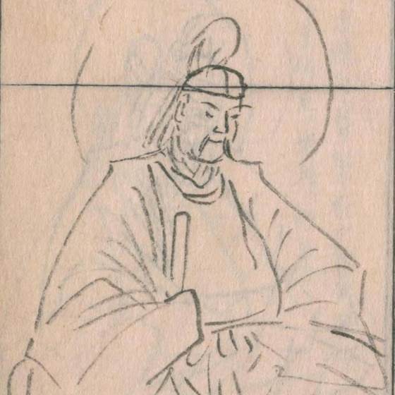 建御名方神（『神仏図会』）