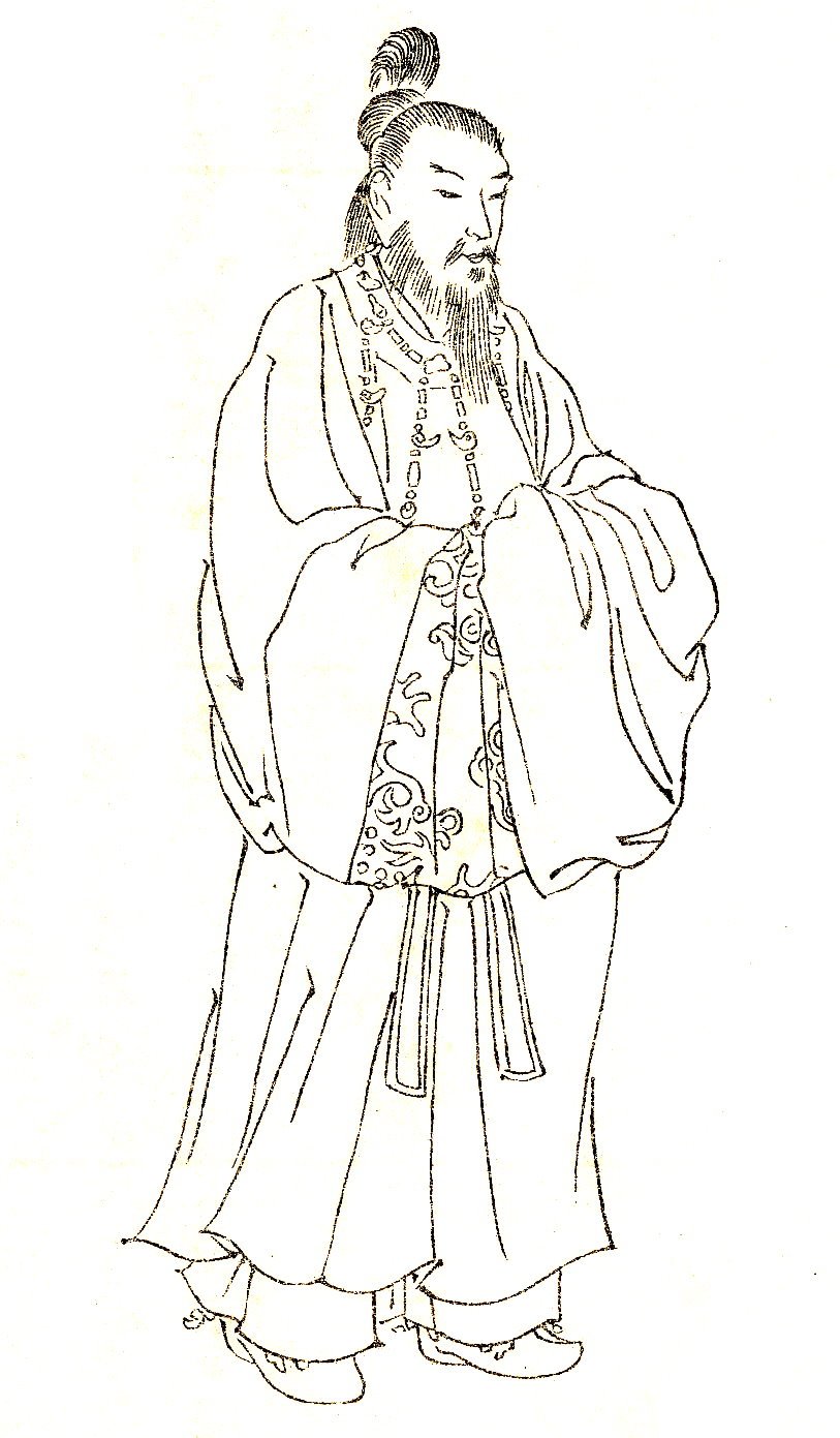 菟道稚郎子(『前賢故実』)